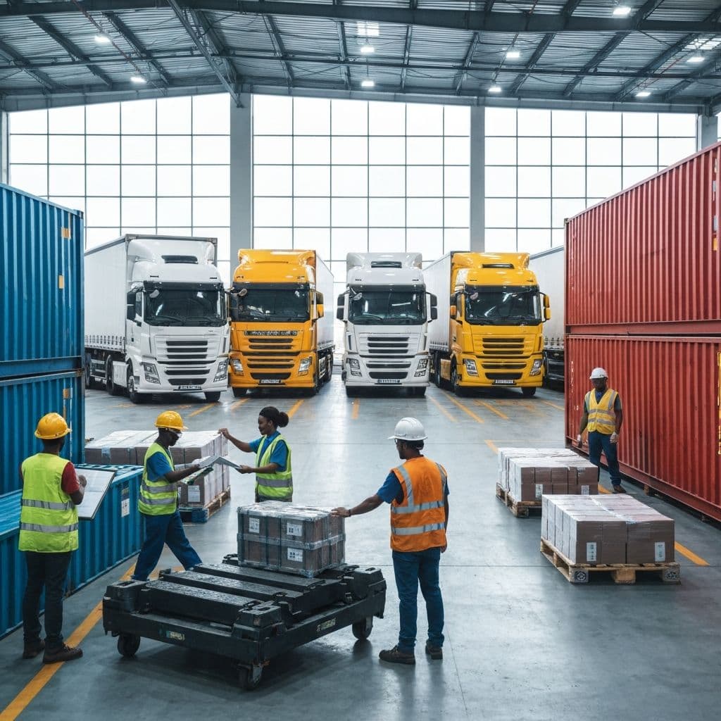 Entrepôt logistique GSP à Bamako